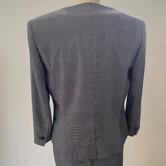 Classic Ann Taylor Gray Tailored Jacket | Size: 6 - Picture 3 of 11